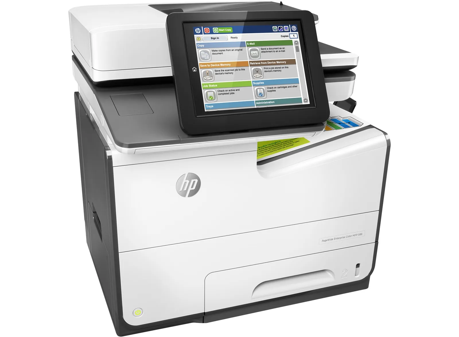 HP PageWide Enterprise Color MFP 586dn – slika 3
