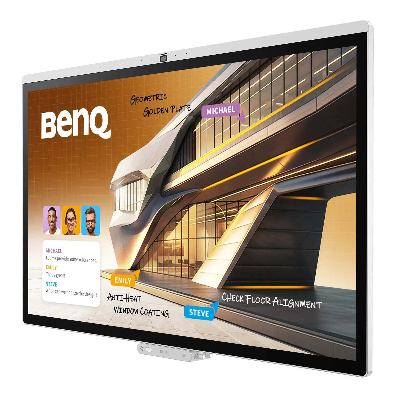 BenQ CP7505 interactive whiteboard – slika 2
