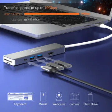 j5create JCD390 interface hub – slika 10