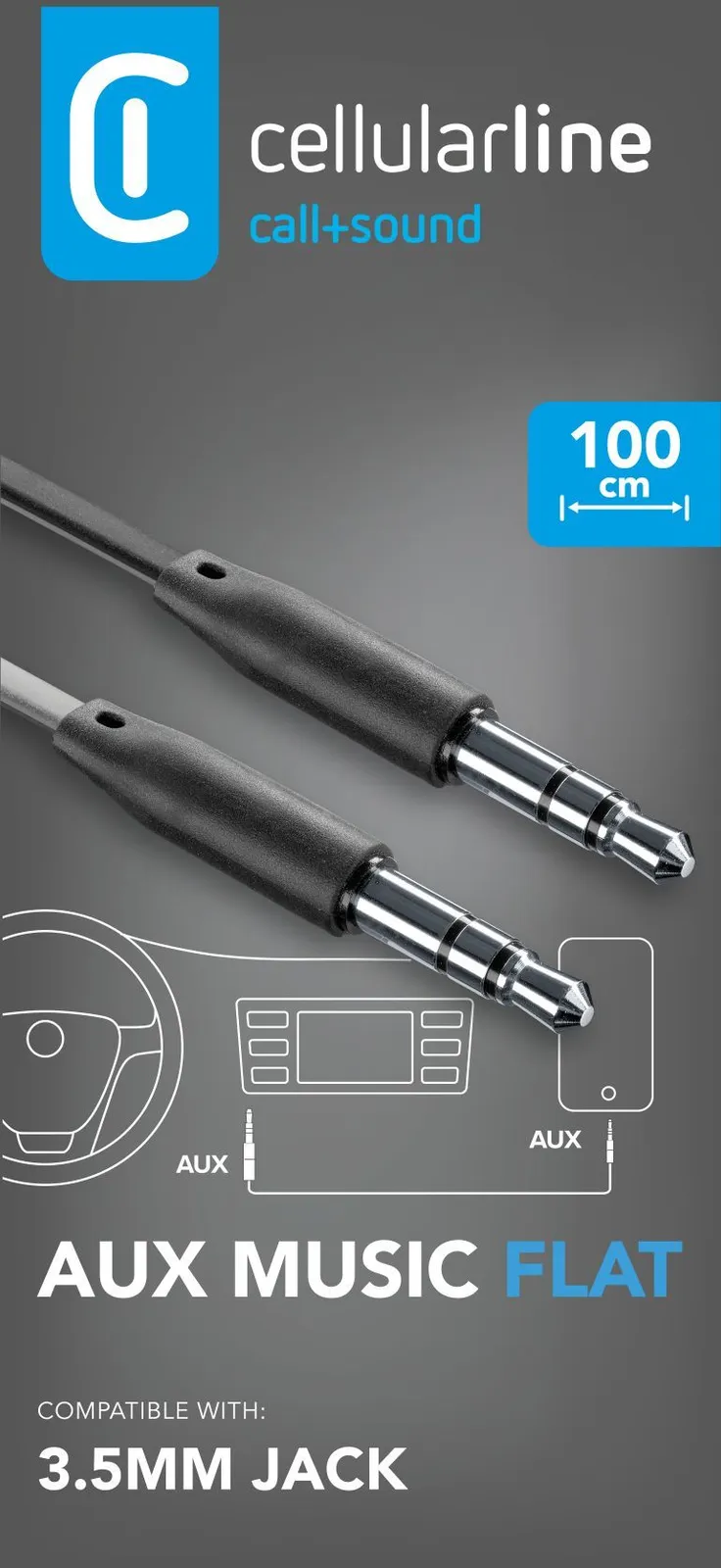 Cellularline 8018080278495 audio cable