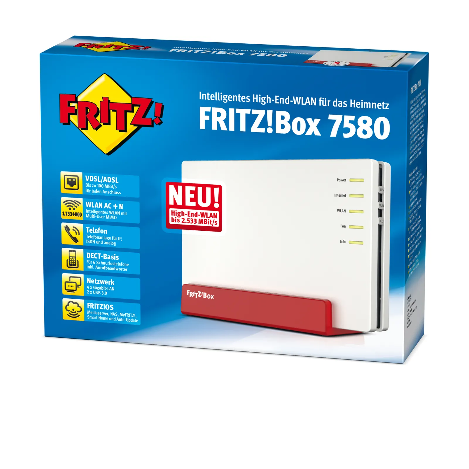 FRITZ! Box 7580 wireless router – slika 2